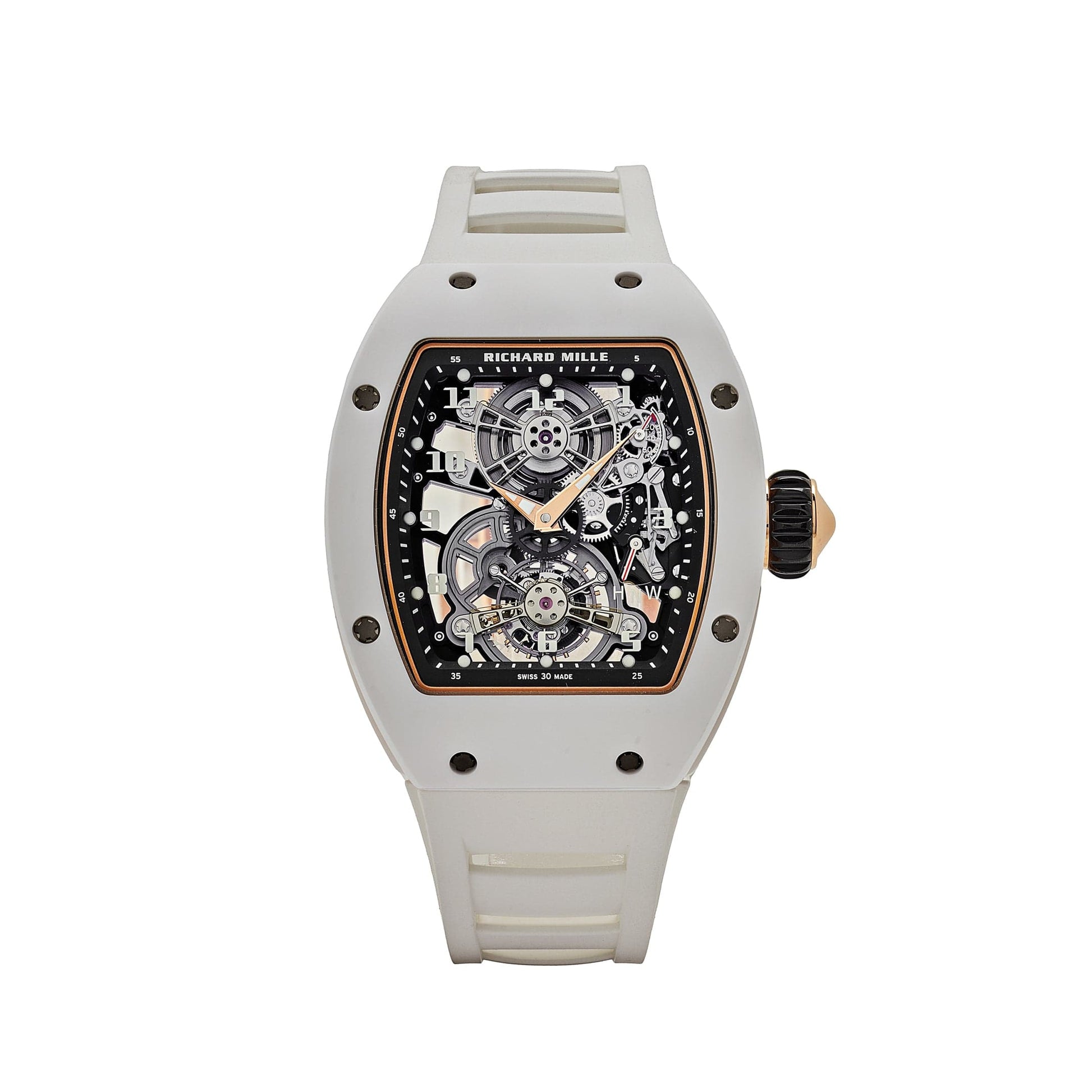 Richard Mille Manual Winding Tourbillon Limited Edition 40 mm RM17-01CT Cermet Skeleton