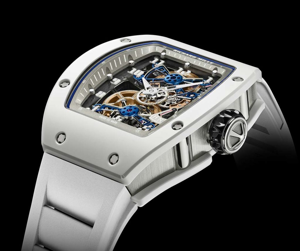 Richard Mille Manual Winding Tourbillon ATZ Ceramic White RM 17-02 - BRAND NEW