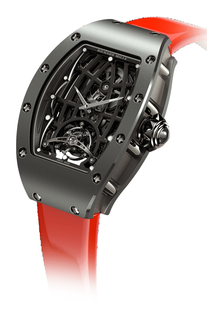 Richard Mille Automatic Tourbillon Grey Cermet RM 74-01