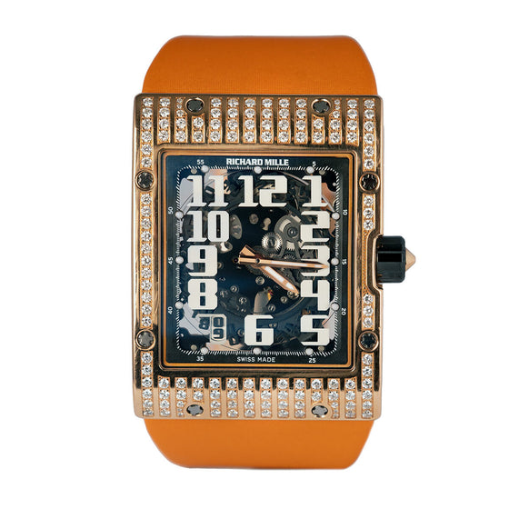 Richard Mille Automatic Winding 40 mm RM016RGD Rose Gold Skeleton