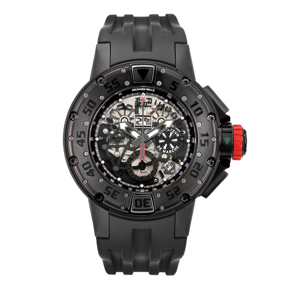 Richard Mille Automatic Winding 50 mm RM032U Titanium/Carbon Skeleton