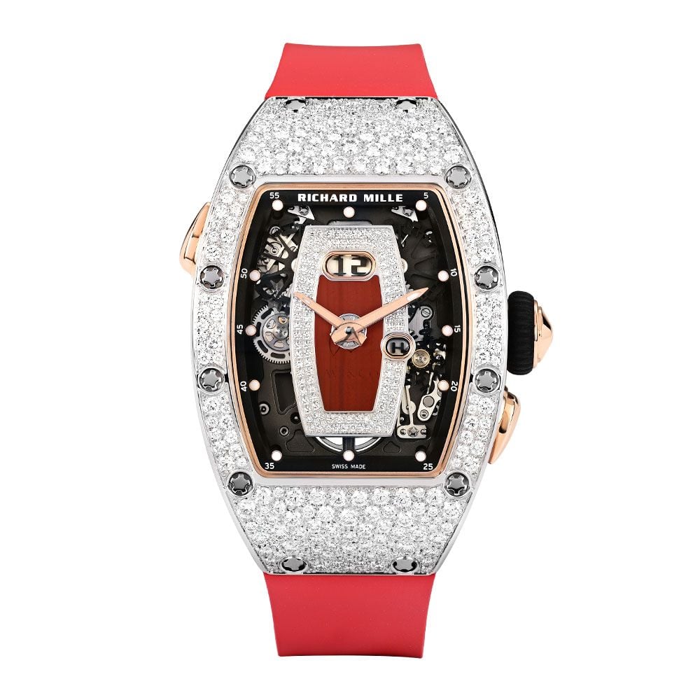 Richard Mille Lady 52 mm RM037WG White Gold Skeleton