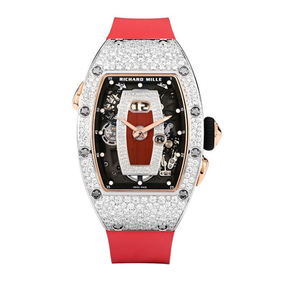 Richard Mille Lady 52 mm RM037WG White Gold Skeleton