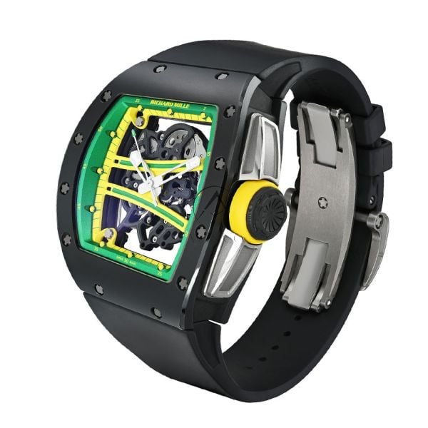 Richard Mille Yohan Blake 42 mm RM61-01MONO Carbon Skeleton