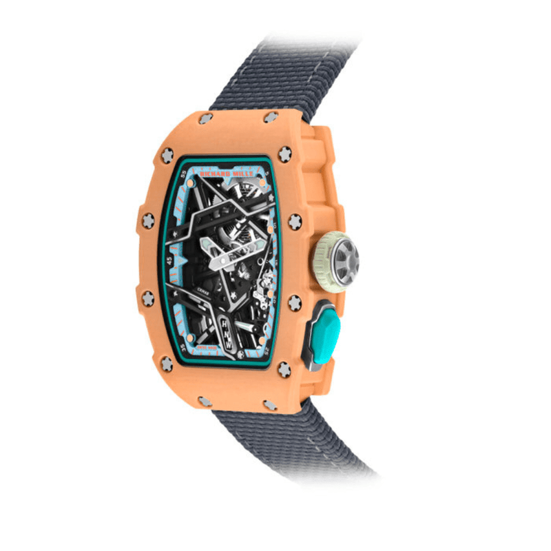 Richard Mille Automatic Winding Sport "Aurora Straus" Salmon Pink Quartz TPT RM 07-04 - BRAND NEW