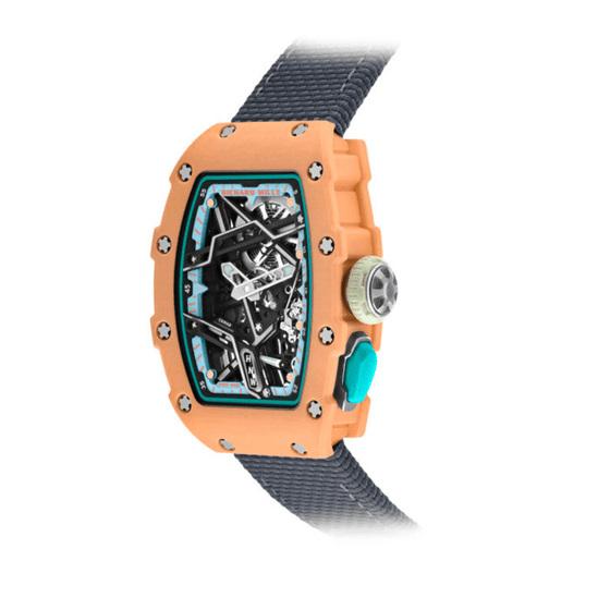 Richard Mille Automatic Winding Sport "Aurora Straus" Salmon Pink Quartz TPT RM 07-04 - BRAND NEW