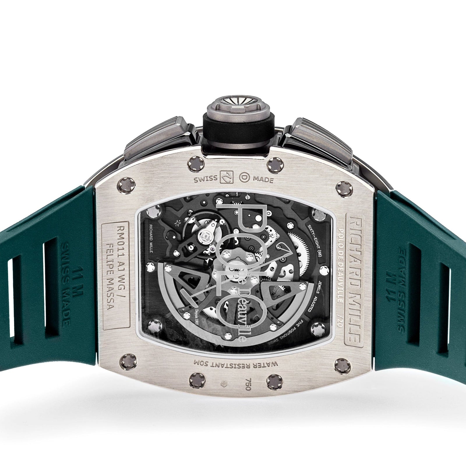 Richard Mille Polo de Deauville 40 mm RM011POLO White Gold/Titanium Skeleton