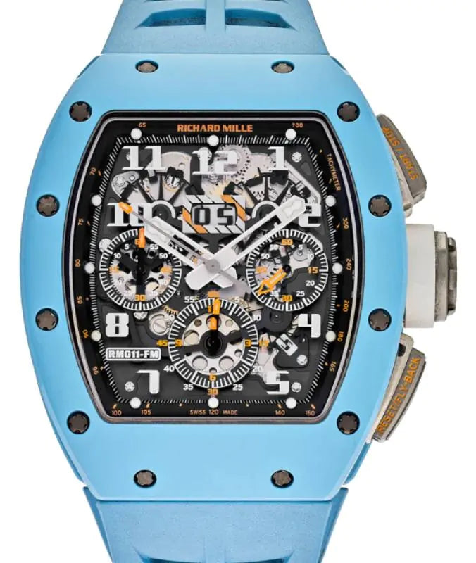 Richard Mille Felipe Massa Last Ediiton 40 mm RM011FMBC Ceramic/Titanium Skeleton