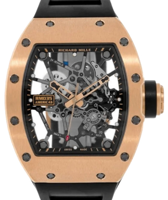 Richard Mille Americas "Gold Toro" Rose Gold RM 035 - BRAND NEW
