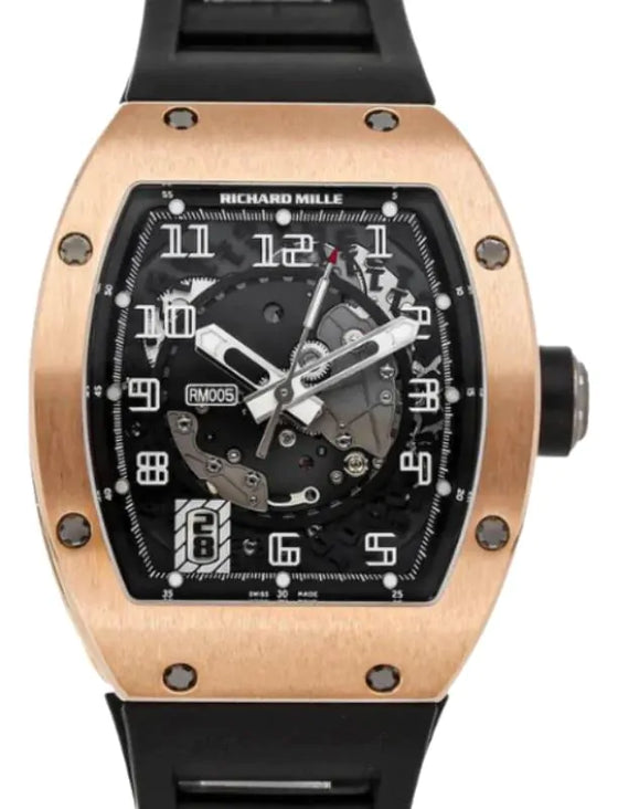 Richard Mille Automatic 38 mm RM005RG Rose Gold Skeleton