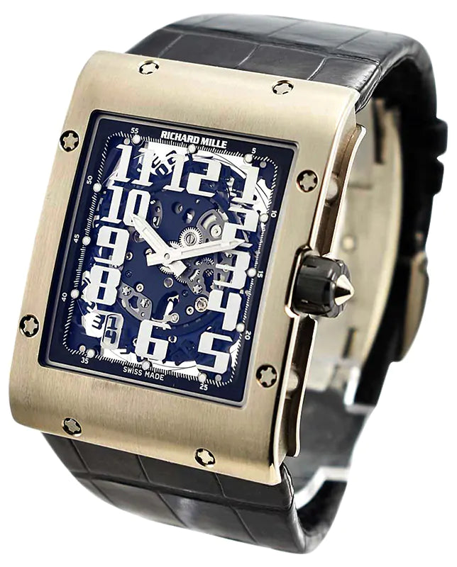 Richard Mille Automatic Winding 40 mm RM016WG White Gold Skeleton