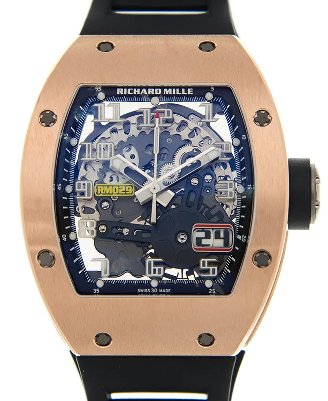 Richard Mille Automatic Winding with Oversize Date 48 mm RM029ODRG Rose Gold Automatic