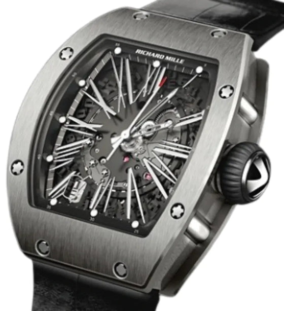 Richard Mille Automatic Winding 38 mm RM023T Titanium Skeleton
