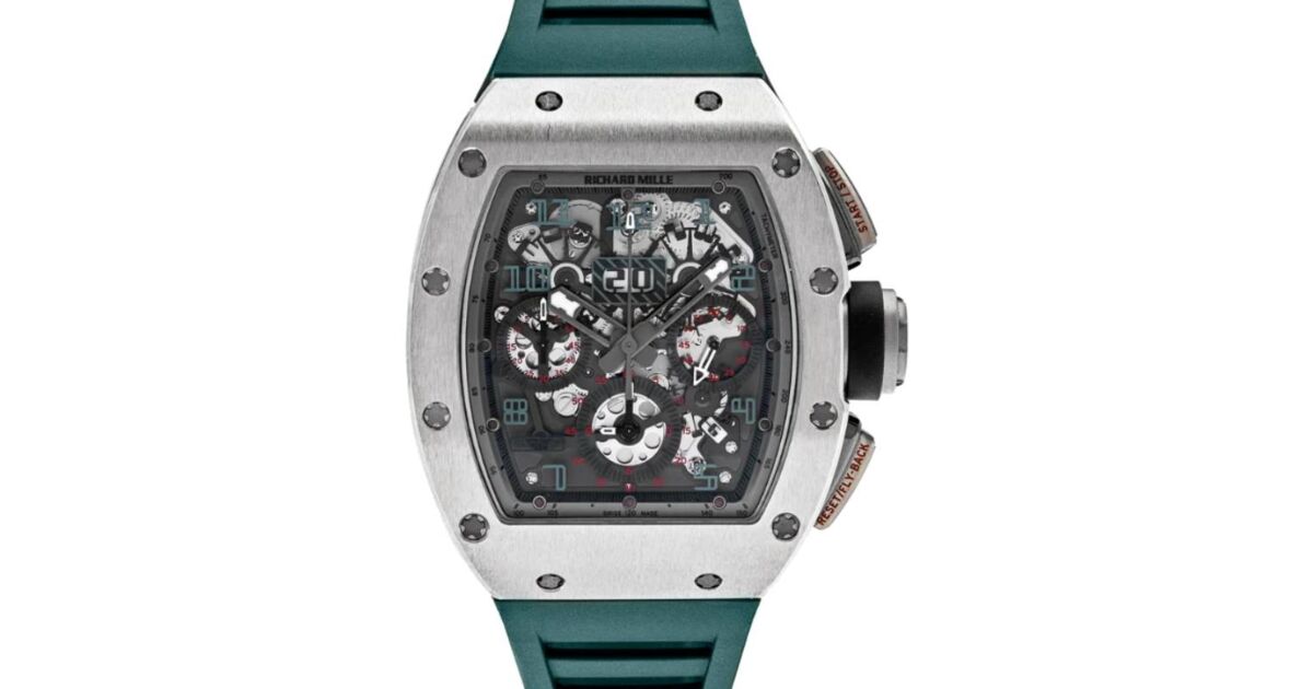 Richard Mille Felipe Massa "Polo de Deauville" White Gold/Titanium RM 011