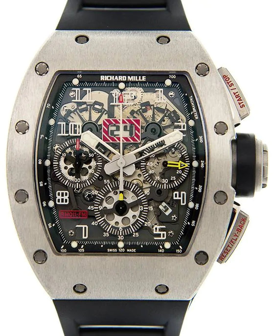 Richard Mille RM011 40 mm RM011FMTI Titanium Skeleton