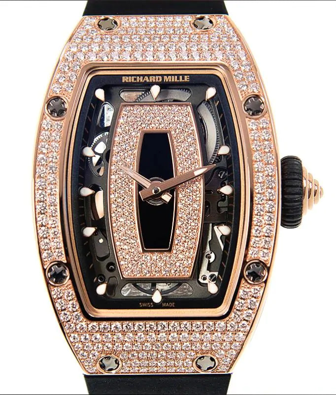 Richard Mille Lady 31 mm RM07-01O Rose Gold Automatic