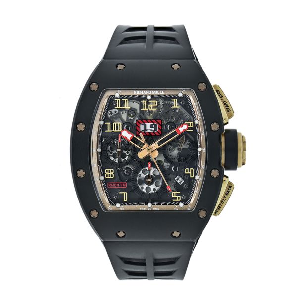 Richard Mille Bronzo 40 mm RM011BZ Titanium DLC Skeleton