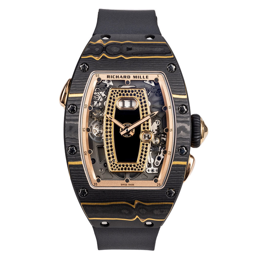 Richard Mille Automatic Winding 40 mm RM037 Carbon Skeleton