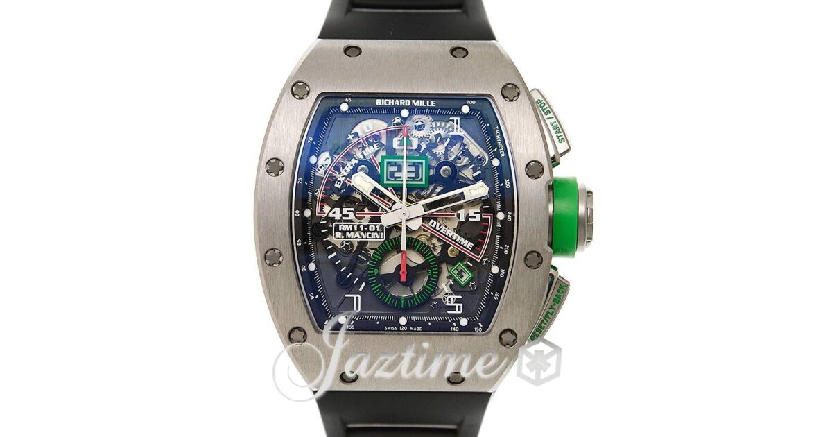 Richard Mille RM011 40 mm RM11-01 Titanium Skeleton