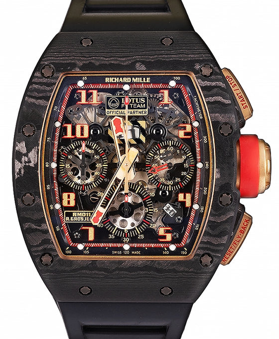 Richard Mille "Romain Grosjean" Lotus F1 Rose Gold/Carbon RM 011