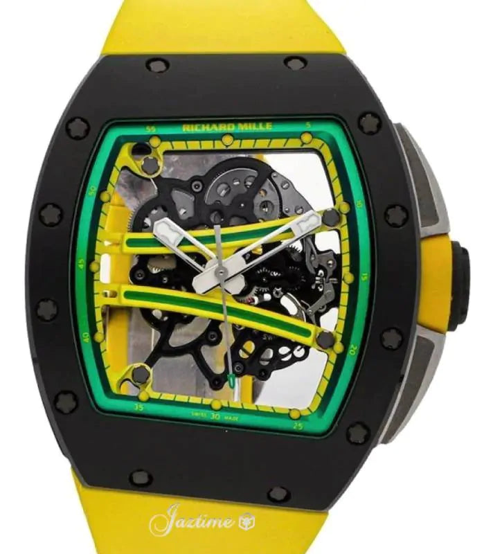 Richard Mille Yohan Blake 50 mm RM61-01YCER Ceramic Skeleton