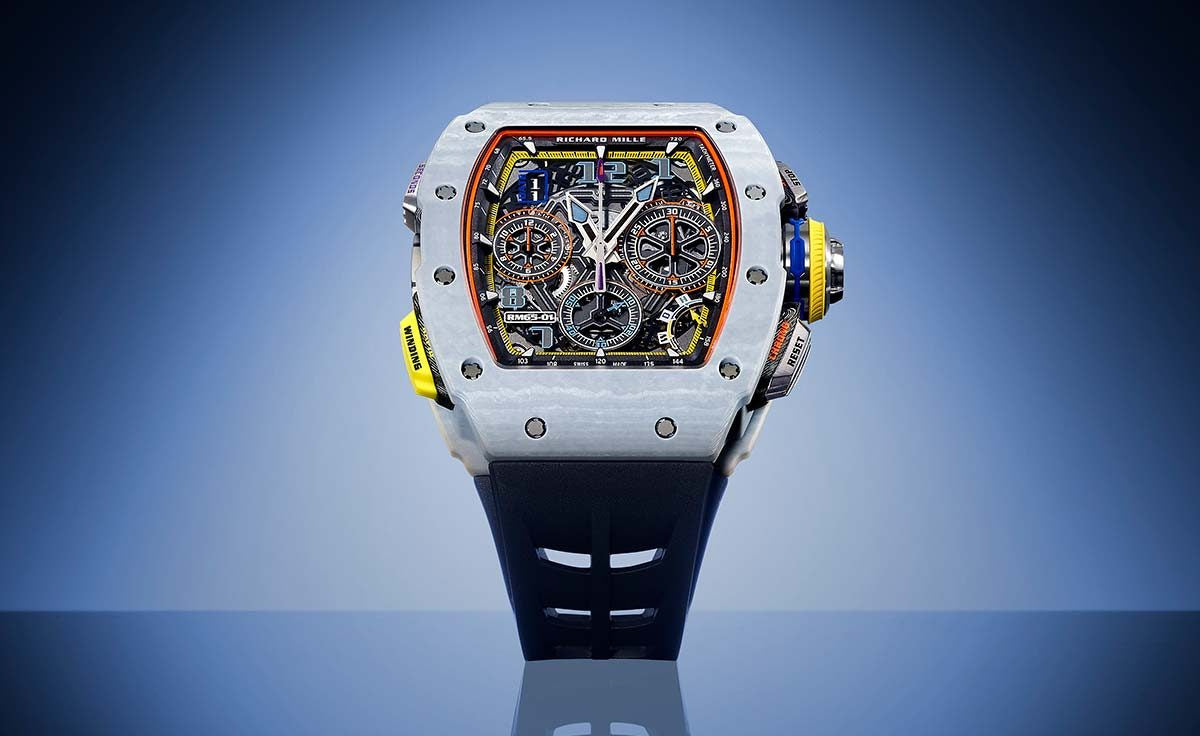 Richard Mille Split-seconds 40 mm RM65-01WQ Quartz TPT Skeleton