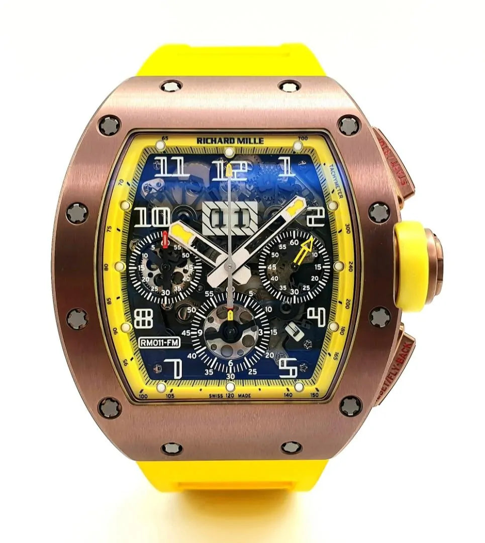 Richard Mille Bronzo 40 mm RM011BZ Titanium DLC Skeleton