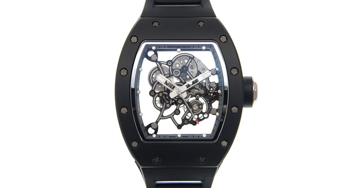 Richard MIlle Manual Winidng Bubba Watson Black White Drive RM 055 - BRAND NEW