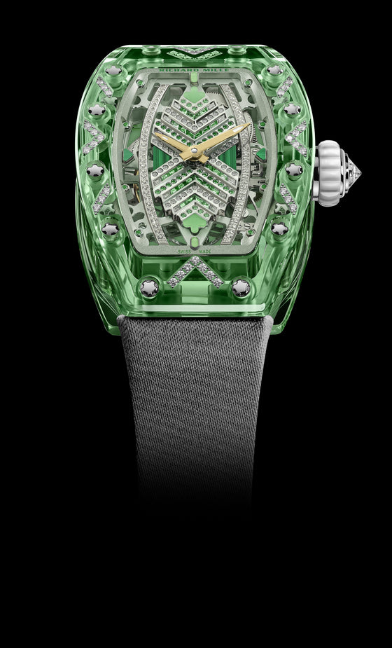 Richard Mille Automatic Winding Gem-Set Green Sapphire RM 07-02