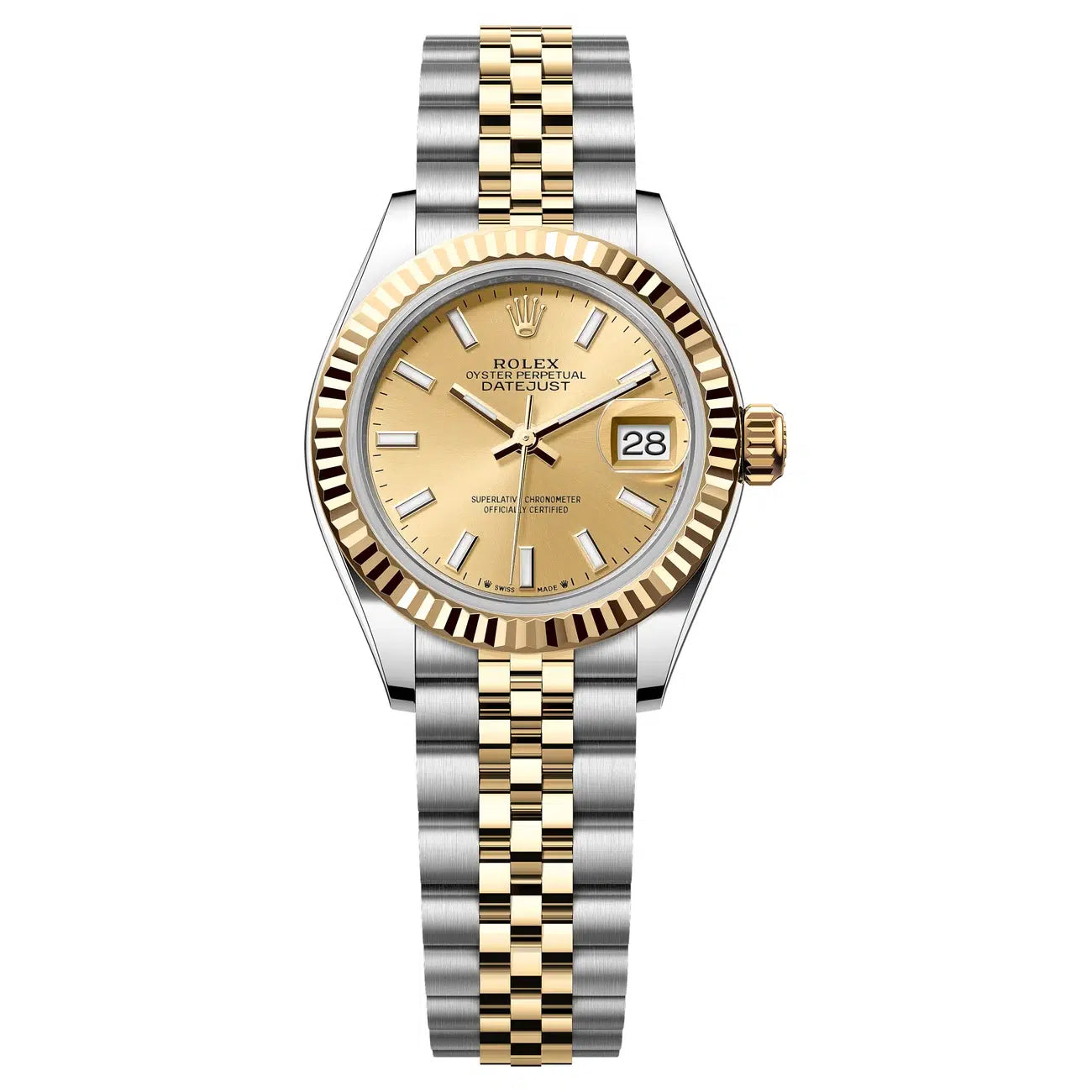 Rolex Lady-Datejust 28 28 mm 279173CDJ Steel/Yellow Gold Champagne