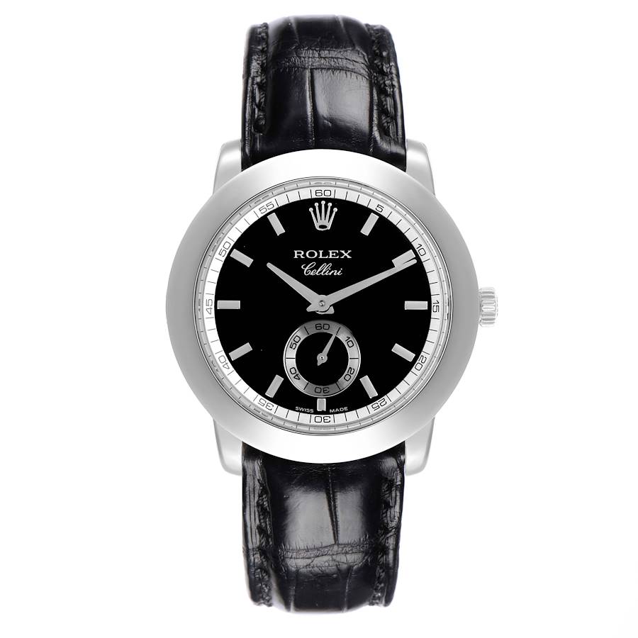 Rolex Cellini Cellinium 38 mm 5241-6 Platinumtech Black