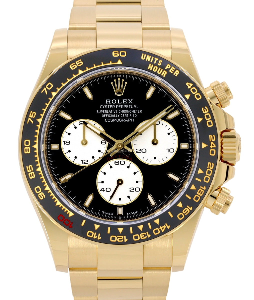 Rolex Daytona Le Mans "100th Year" Yellow Black Ceramic Bezel & Dial 126528LN
