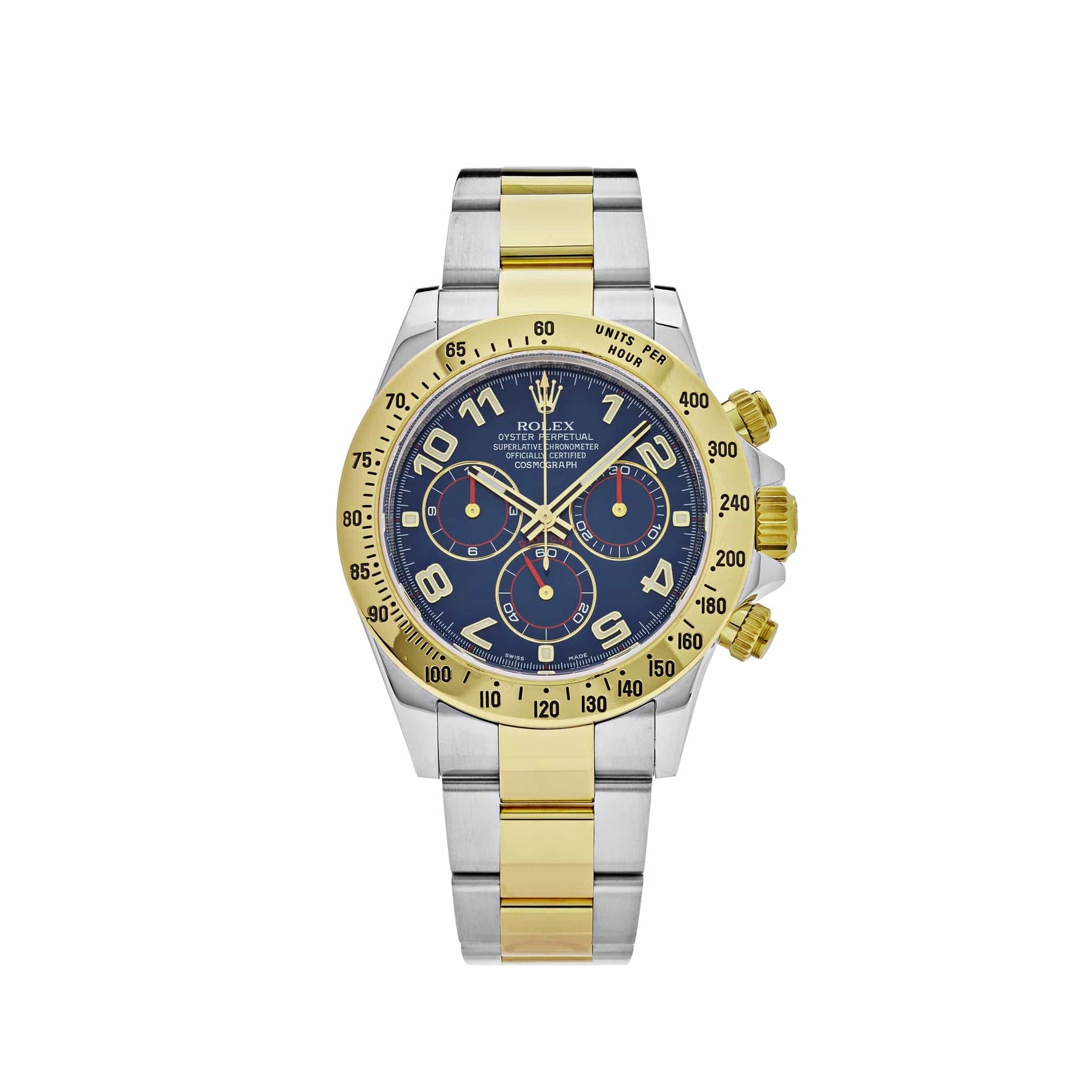 Rolex Cosmograph Daytona 40 mm 116523-MOPA bnib Steel/Yellow Gold Luminous