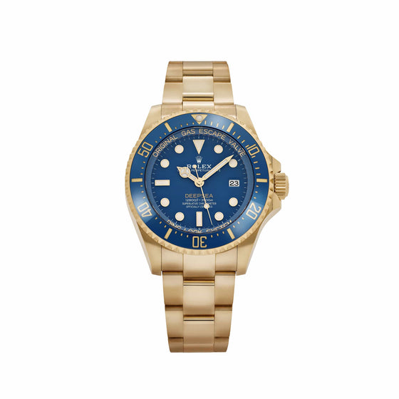 Rolex Deepsea 44 mm 136668LB1 Yellow Gold Blue