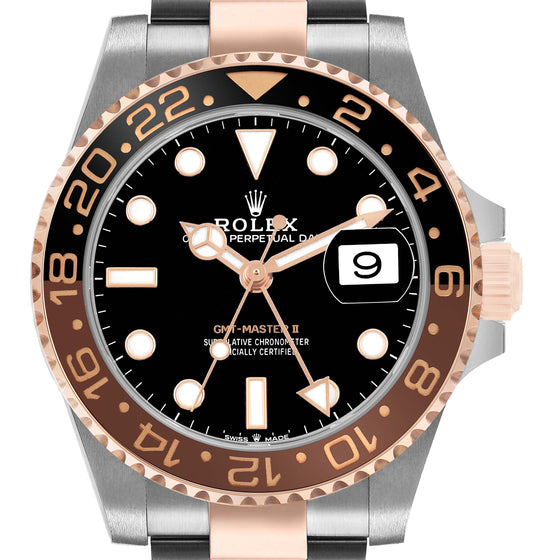 Rolex GMT-Master II 40 mm 126711CHNR1 Steel/Rose Gold Black