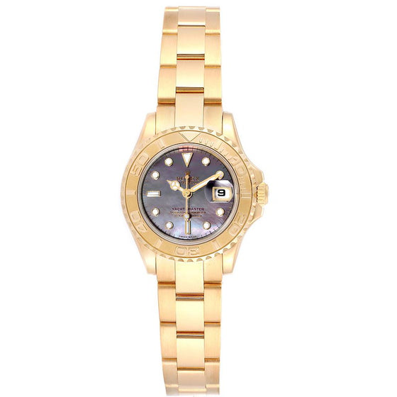 Rolex Yacht-Master 29 29 mm 169628-BMOP Yellow Gold Luminous