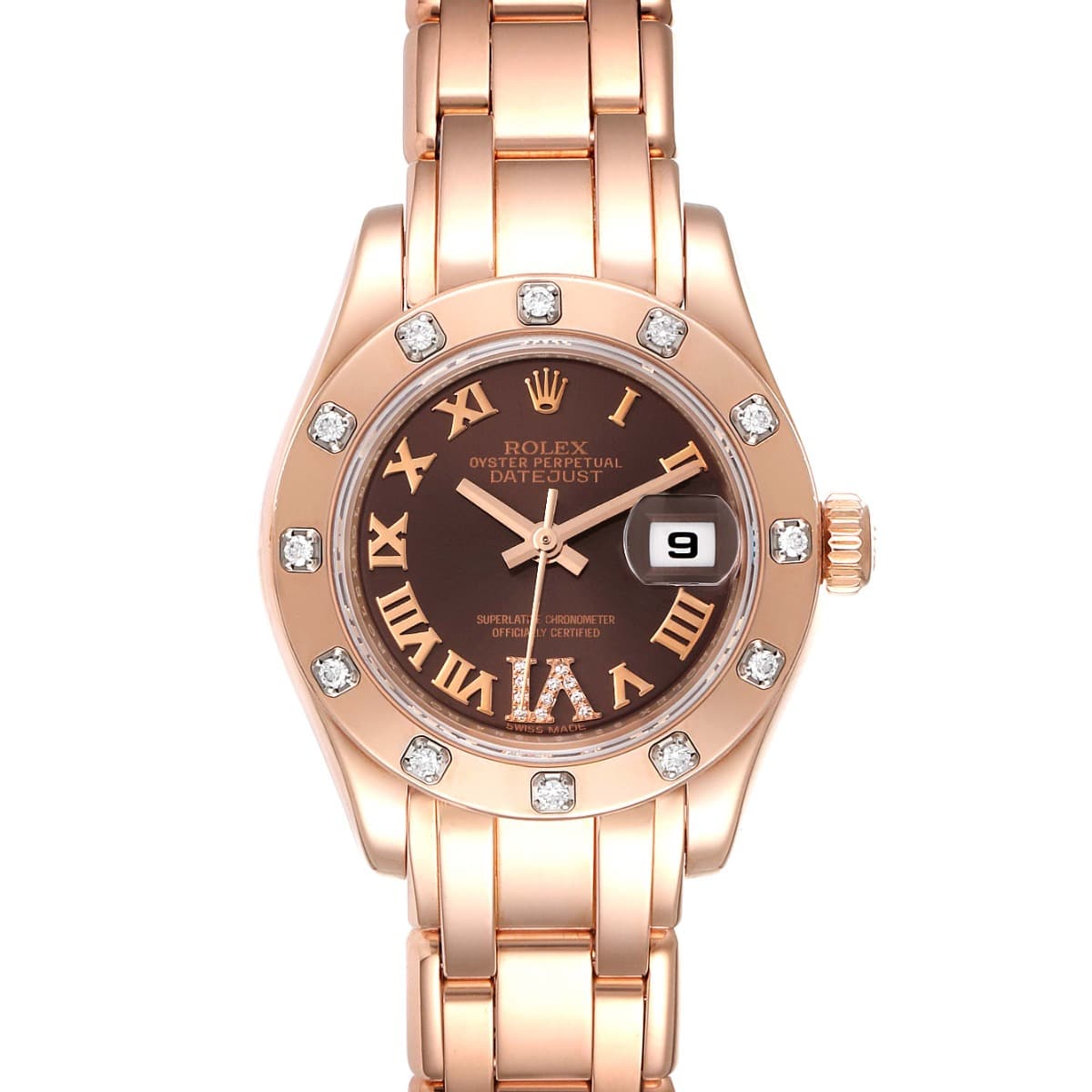 Rolex Pearlmaster 29 29 mm 80315CRDO Rose Gold Chocolate