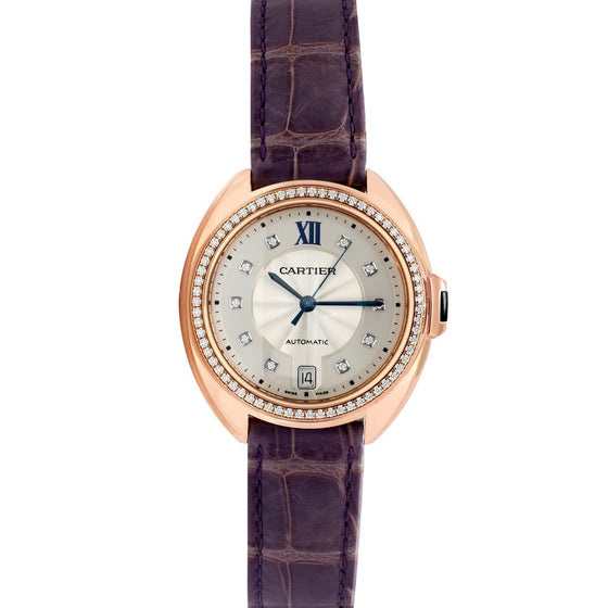 Cartier Cle De Cartier WJCL0009 Men's 40mm Diamond 18k Rose Gold BRAND NEW