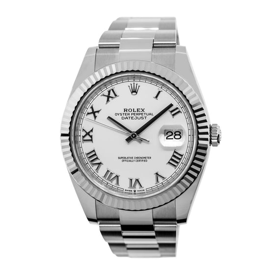 Rolex Datejust II 41 mm 116334W1 Steel/White Gold White