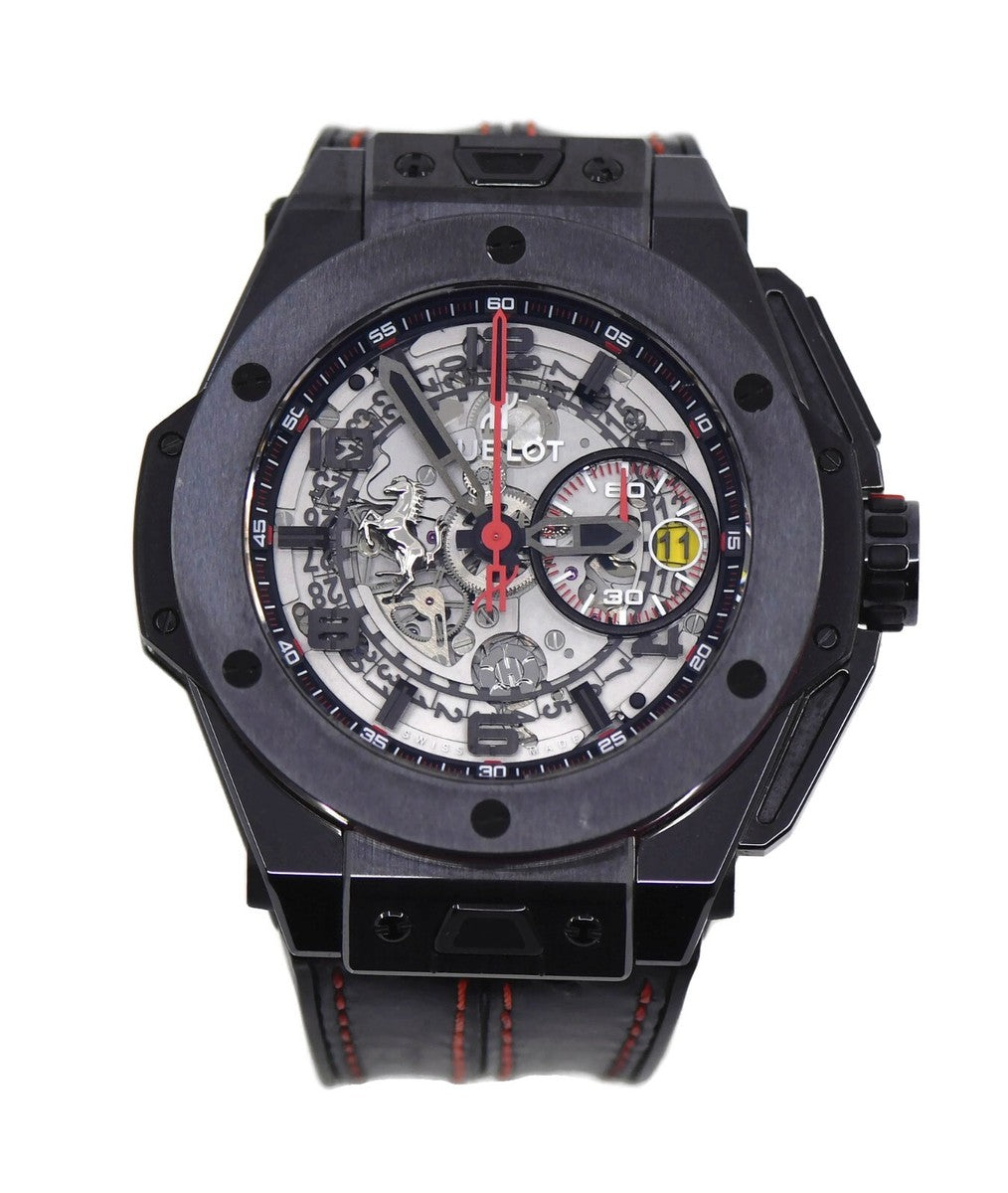 Hublot Big Bang Ferrari 401.NX.0123.GR Ceramic Carbon Fiber 45mm BRAND NEW