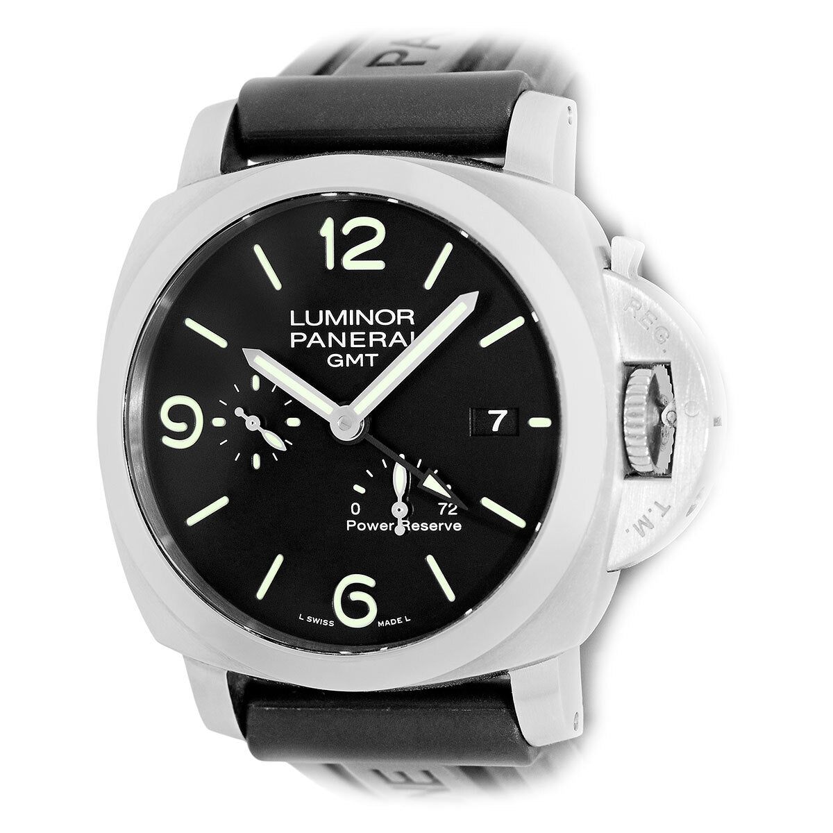 Panerai Pam 321 Luminor 1950 3-Days GMT Power Reserve Stainless Steel BRAND NEW