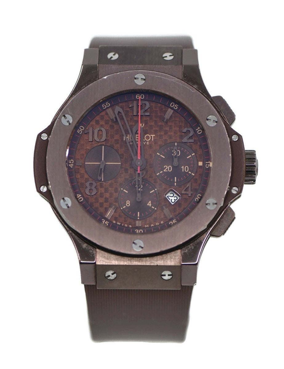 Hublot Big Bang 301.CC.3190.RC Men's 44mm Chocolate Ceramic Chronograph BRAND NEW