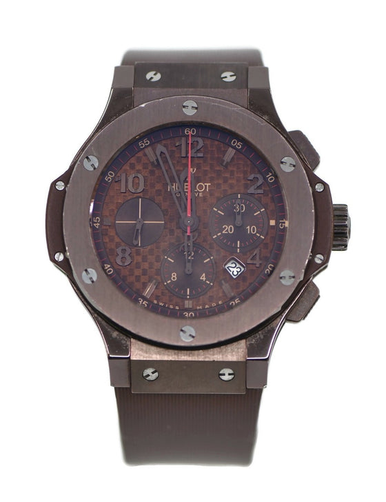 Hublot Big Bang 301.CC.3190.RC Men's 44mm Chocolate Ceramic Chronograph BRAND NEW