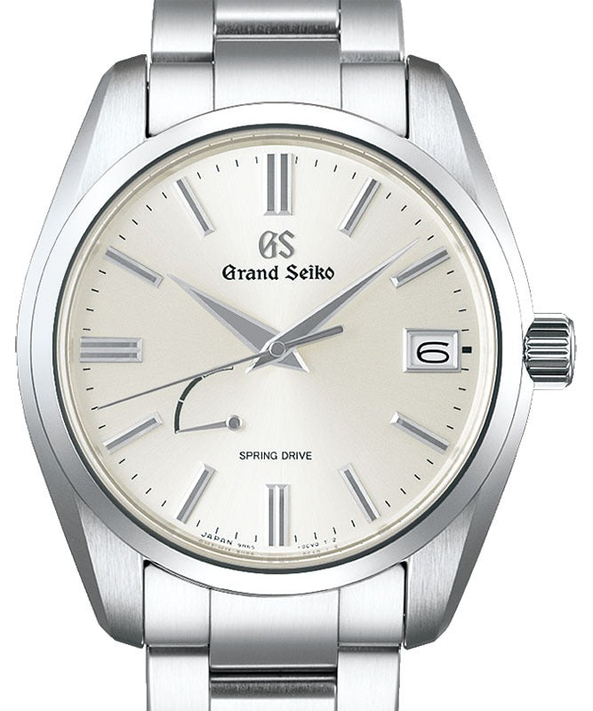 Grand Seiko Heritage Spring Drive Archetypal Steel Silken Sunray Silver Dial SBGA437- BRAND NEW
