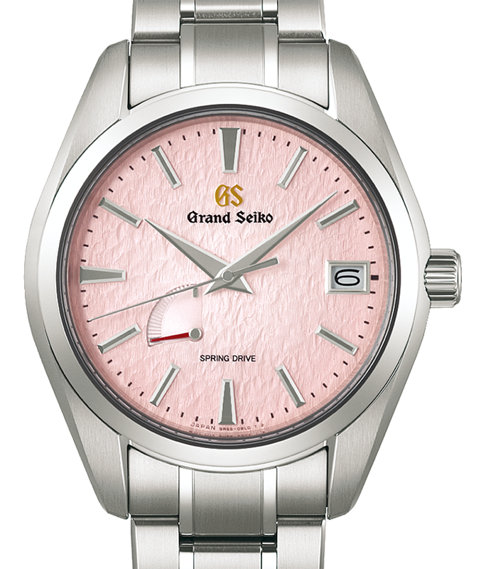 Grand Seiko Heritage Caliber 9R 20th Anniversary Titanium "Snowflake" Pink Dial SBGA497 - BRAND NEW