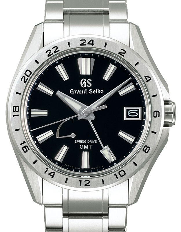 Grand Seiko Evolution 9 Spring Drive GMT Titanium Black Dial SBGE283 - BRAND NEW