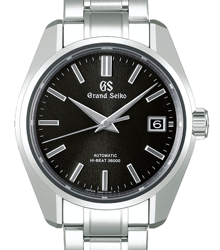 Grand Seiko Heritage Hi-Beat 36000 Steel Black Dial SBGH301 - BRAND NEW