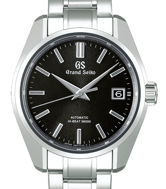 Grand Seiko Heritage Hi-Beat 36000 Steel Black Dial SBGH301 - BRAND NEW