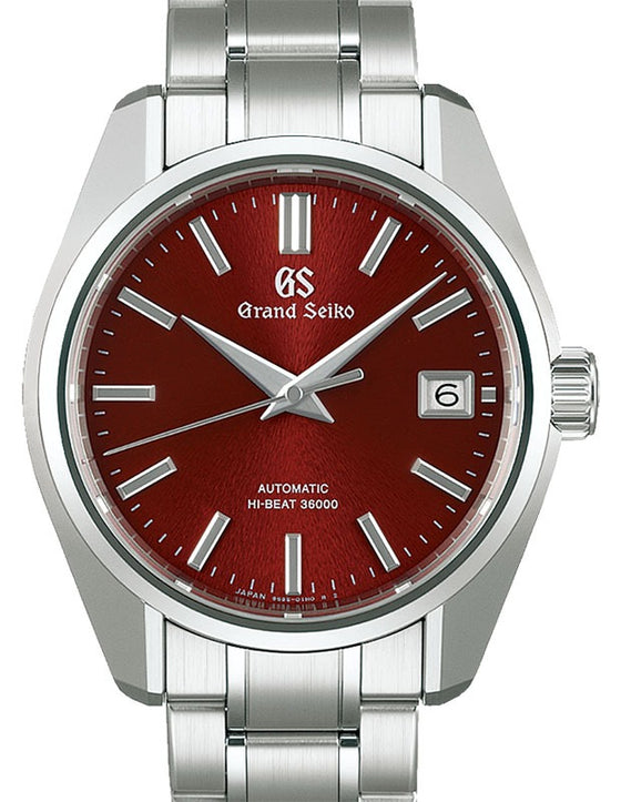 Grand Seiko Heritage Mechanical Hi-Beat 36000 Steel Red Dial SBGH345 - BRAND NEW