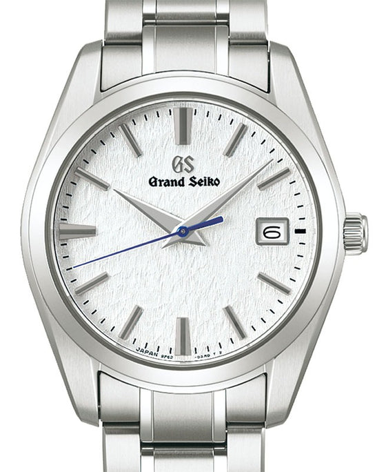 Grand Seiko Heritage Quartz 37mm Titanium Snow-White Dial SBGX355 - BRAND NEW